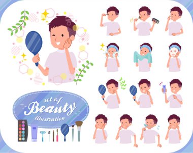 düz tip büyük T-shirt man_beauty