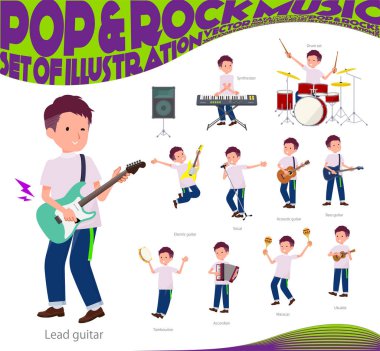 düz türü büyük T-shirt man_pop müzik