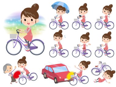 Bale Topuz saç Önlük mom_city döngüsü