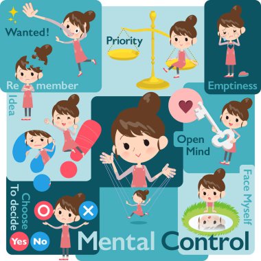 Bale Topuz saç Önlük mom_Mental