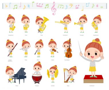 Sarı elbiseli kız _ Klasik müzik