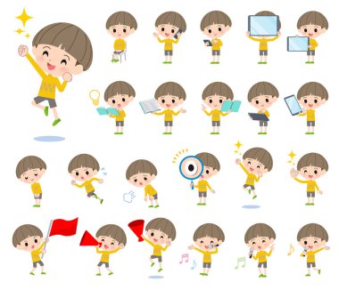 Sarı giyim boy_Action