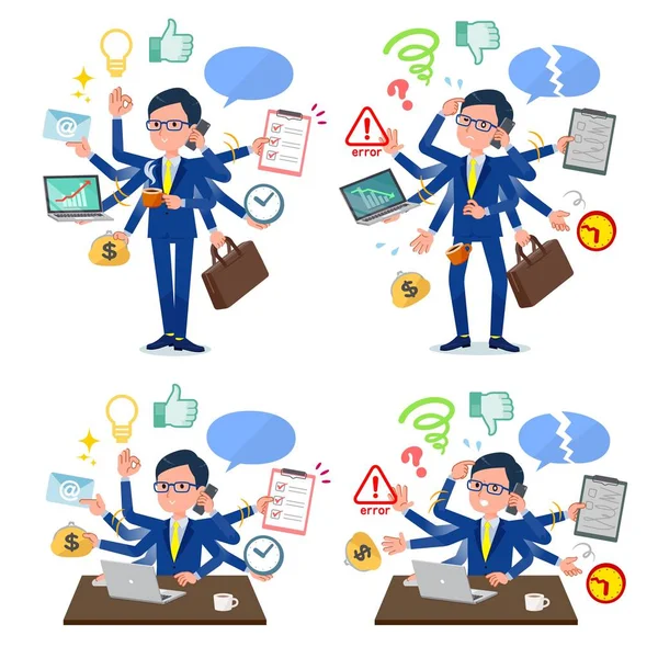 düz tip gözlük Dürüst man_mulch görev Ofis