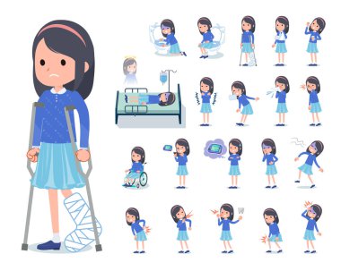 kafa bandı girl_sickness düz tip mavi elbise