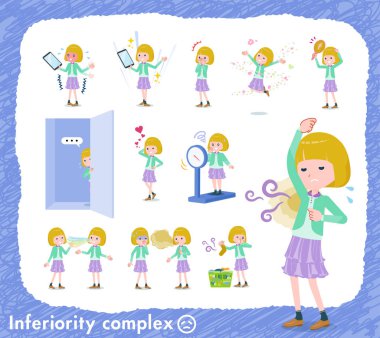 düz tip sarışın kız white_complex