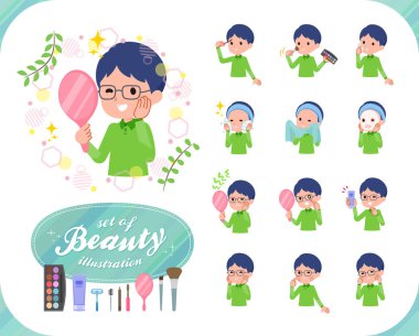 düz tip Yeşil giyim gözlük boy_beauty