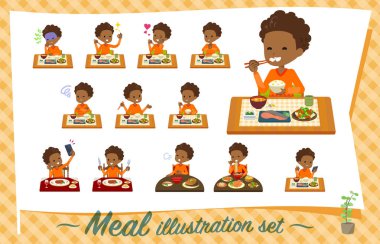 düz tip perma saç çocuk black_Meal