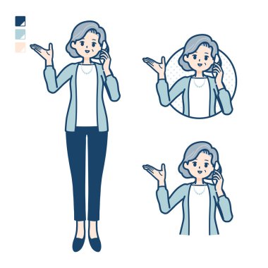 Takım elbiseli son sınıf öğrencisi. Akıllı telefon görüntülerini ara.