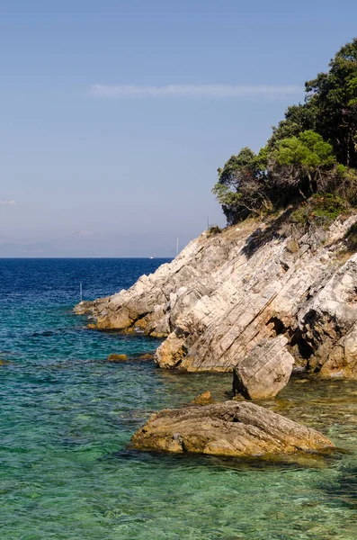 Mljiet 島の海辺の景色 — ストック写真