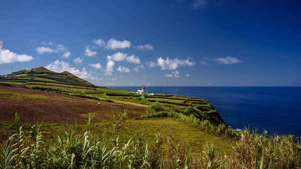 Paysage Phare Sao Miguel Azores Portugal — Photo