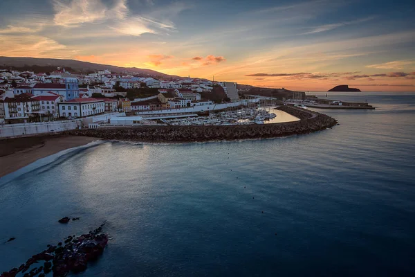 Stadsbilden Angra do Heroísmo — Stockfoto