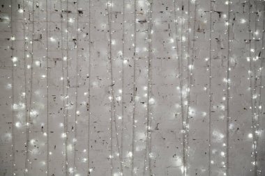 Noel fenerlerinden bokeh arka plan.