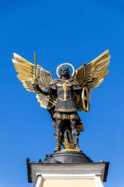 Bağımsızlık Meydanı, maidan nezalezhnosti, şehir merkezi Kiev, Ukrayna 06.11.2018