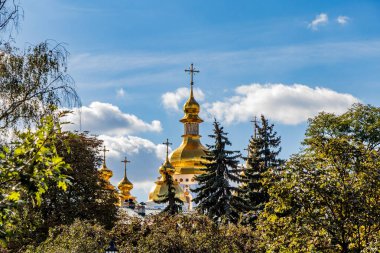 Kiev Kiev, Ukrayna 06.11.2018 meydanında Sophia Katedrali