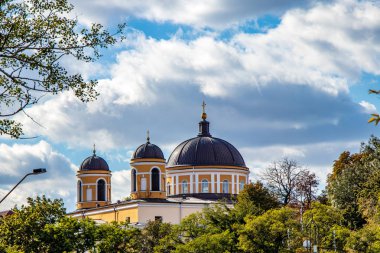Kiev Kiev, Ukrayna 06.11.2018 meydanında Sophia Katedrali