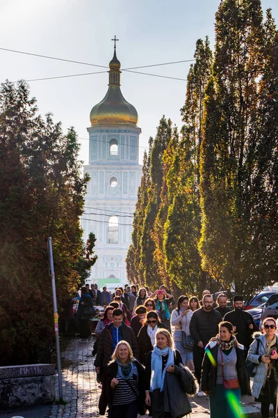 Catedral de Sofía en Kiev Kiev, Ucrania 06.11.2018 — Foto de Stock