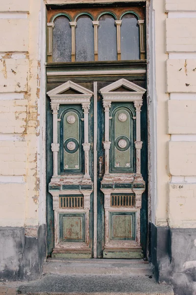 Beautiful vintage door. Old door