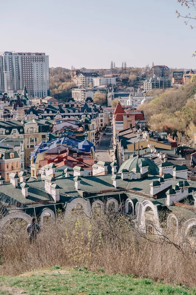 Kiev Ukraine Paysage Urbain Bâtiments Anciens — Photo