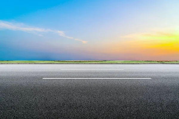 Urban Road Sky Cloud Landscap — Foto de Stock