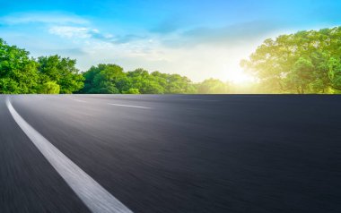 Otoyol Pavement Şehir Yolu ve Açık Alan Bölgesi