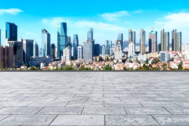 Yol Zemini ve Kentsel Skyline Mimarisi