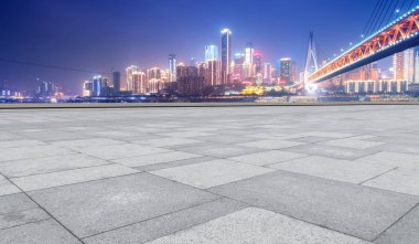 Yol Zemini ve Kentsel Skyline Mimarisi