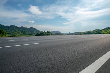 Otoyol Asfalt Asfalt Asfaltlama ve Doğal Yer Yüzeyi