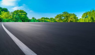 Otoyol Asfalt Asfalt Asfaltlama ve Doğal Yer Yüzeyi