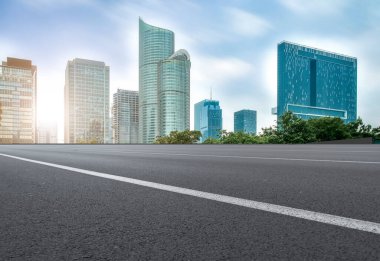 Çevre yolu, asfalt asfalt kaldırım, şehir inşaatı...