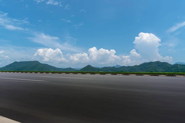 Highway Asphalt Pavement Natural Landscap — Stock Photo, Image