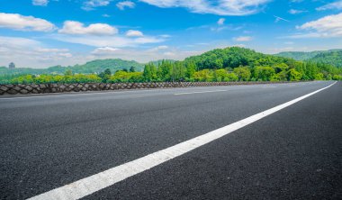 Otoyol Asfalt Asfalt Asfaltlama ve Doğal Yer Yüzeyi