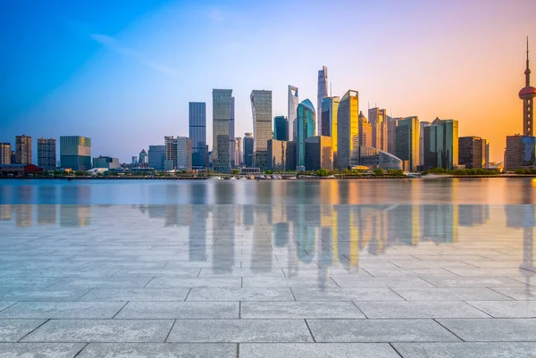 Modern Irodaház Főtere Shanghai Ben — Stock Fotó