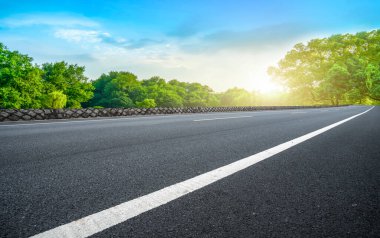 Otoyol Pavement Şehir Yolu ve Açık Alan Bölgesi