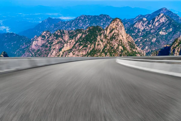 Highway Road and Beautiful Natural Landscap