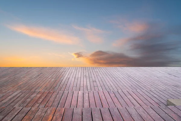 Baldosas Cuadradas Vacías Hermosos Paisajes Del Cielo — Foto de Stock