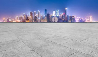 Yol Zemini ve Kentsel Skyline Mimarisi