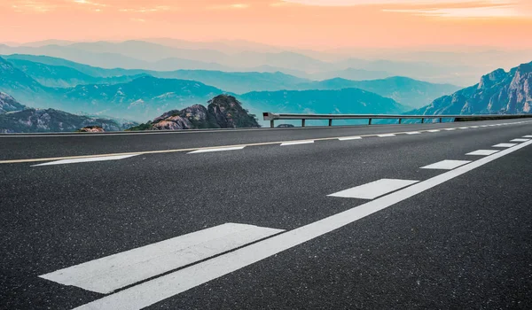 Air Tar Highway Square Natuurlijke Landschap — Stockfoto