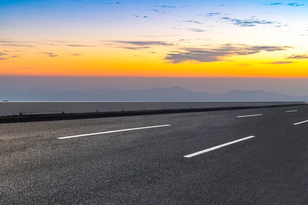 Air Tar Highway Square Natuurlijke Landschap — Stockfoto