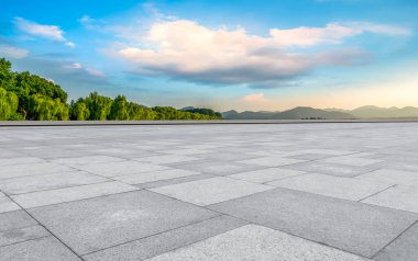 Otoyol Pavement Şehir Yolu ve Açık Alan Bölgesi