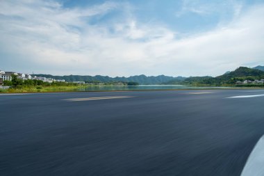 Otoyol Asfalt Asfalt Asfaltlama ve Doğal Yer Yüzeyi