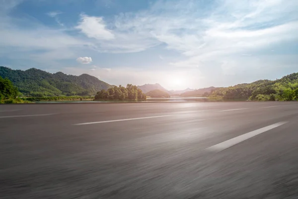 Autostrada Bruk Miejska Droga Odkryty Naturalny Landscap — Zdjęcie stockowe