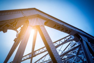 Çin 'de çelik yapı binası.