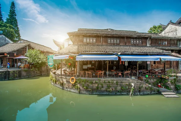 Deqing Città Antica Zhejiang Cina — Foto Stock