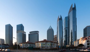 Qingda 'nın Güzel Modern Şehir Mimarisi