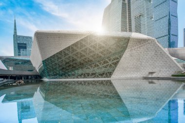 Modern Çin şehrinde çağdaş mimari, Asya geçmişi   