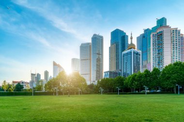 Qingdao 'daki kentsel mimari manzara