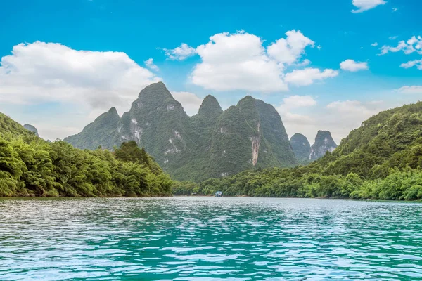 Het Prachtige Landschap Van Guilin Guangx — Stockfoto