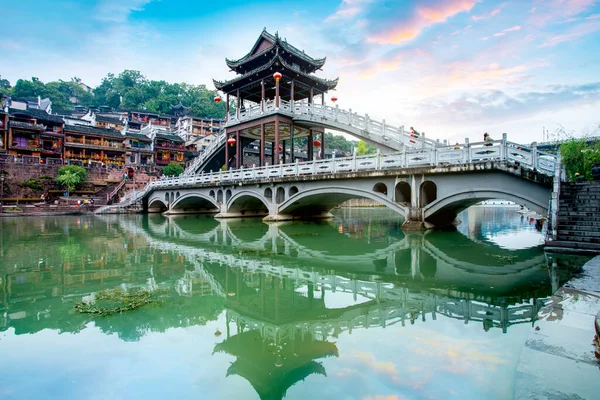 Phoenix Town Hunan Chin — Stock Photo, Image