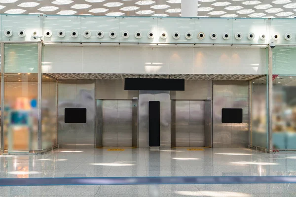 Vista Interior Terminal Aeroporto — Fotografia de Stock