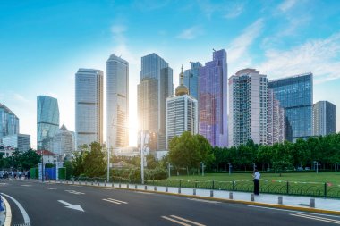 Qingdao 'daki kentsel mimari manzara